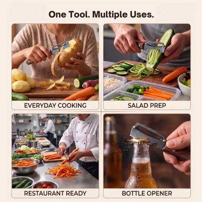 Kitchen Multifunctional Peeler Stainless Non-Slippy Steel Buy 1 Get 1 Free