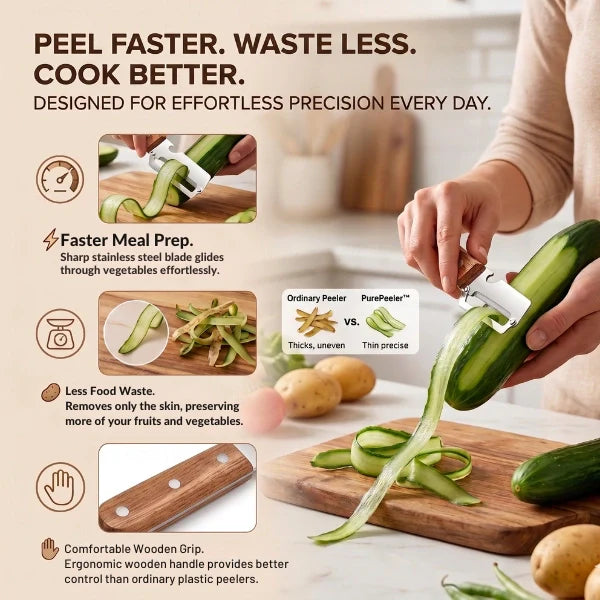 Kitchen Multifunctional Peeler Stainless Non-Slippy Steel Buy 1 Get 1 Free