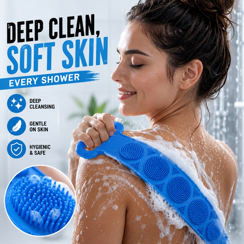 Premium Silicone Bath Brush