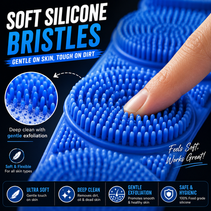 Premium Silicone Bath Brush